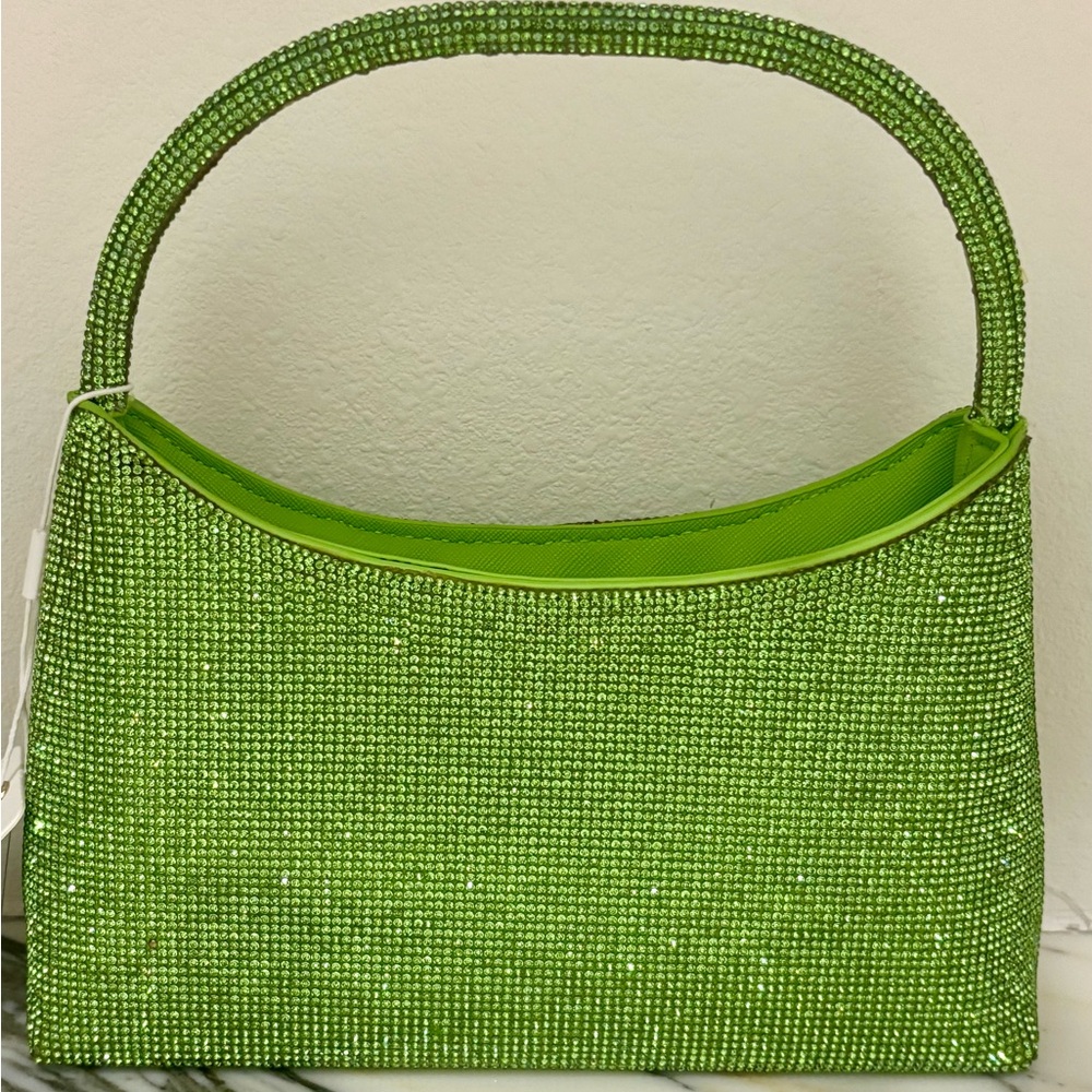 Green Beaded Handbag